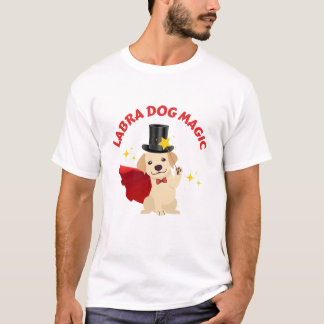 Niedliche Kunst des Welpenmagiers T-Shirt