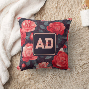 Niedliche künstlerische Rose Keepake Pillow Kissen