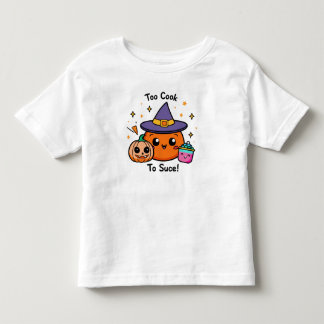 Niedliche Kürbishexe Halloween Vector Art Kleinkind T-shirt