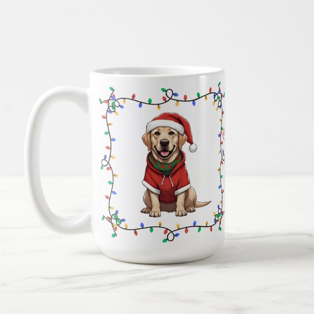 Niedliche Labrador Retriever Tasse (Links)