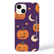 Niedliche lächelnde Kürbis zu Halloween