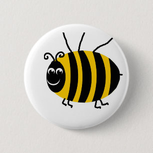 Niedliche Ladybug Button