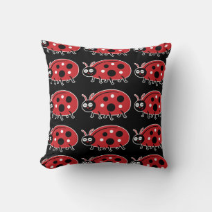 Niedliche Ladybug Kissen