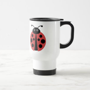 Niedliche Ladybug Reisebecher