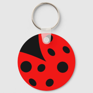 Niedliche Ladybug Schlüsselanhänger
