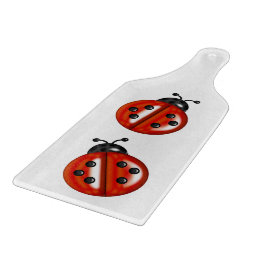 Niedliche Ladybugs Schneidebrett