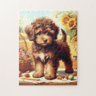 Niedliche Lagotto Romagnolo Malerei