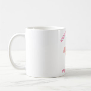 Niedliche Lammwolle, du bist mein Valentine Kaffeetasse