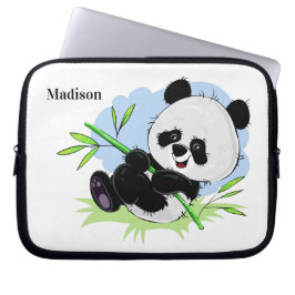 Niedliche Laptop-Ärmel des Panda individuellen Nam Laptopschutzhülle