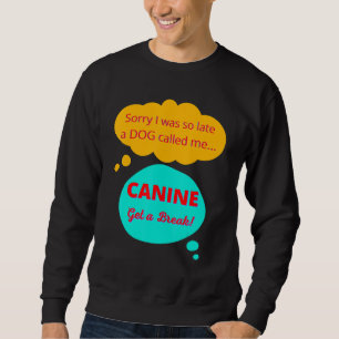 Niedliche Lässige Dackel Lover Thread Canine G Sweatshirt