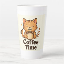 Niedliche Latte Tasse