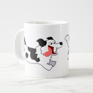 Niedliche laufende Jumbo-Tasse