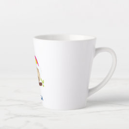 Niedliche Lazy-Sloth mit Sun & Rainbow Milchtasse