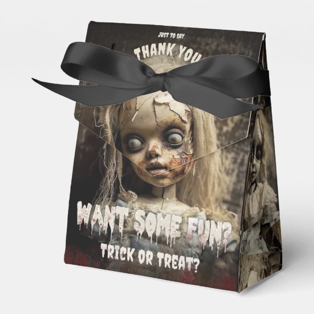 Niedliche leckere Puppenkiste Geschenkschachtel (Vorderseite)