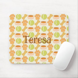 Niedliche Leckereien und Spielzeugmuster Mousepad