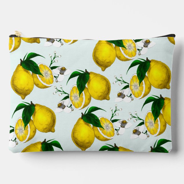 Niedliche Lemon Kosmetiktüte Zubehörtasche (Vorderseite)