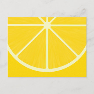 Niedliche Lemon Postkarte