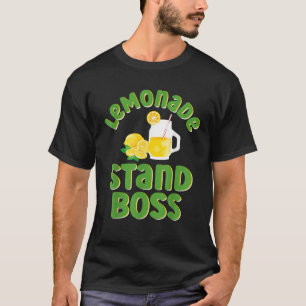 Niedliche Lemonade Stand Boss Lemon Lover Juice Su T-Shirt