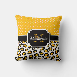 Niedliche Leopardrucke Kissen