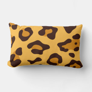 Niedliche Leopardrucke Lendenkissen