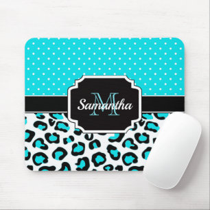 Niedliche Leopardrucke Mousepad