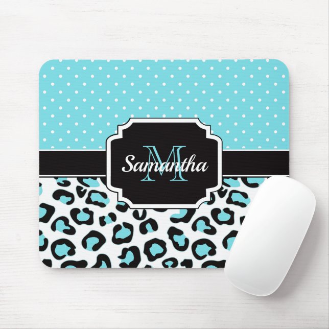 Niedliche Leopardrucke Mousepad (Mit Mouse)