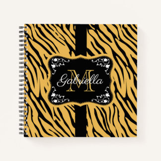 Niedliche Leopardrucke Notizbuch