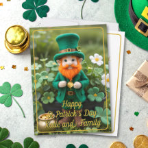 Niedliche Leprechaun Pot O' Gold St Patrick's Day 