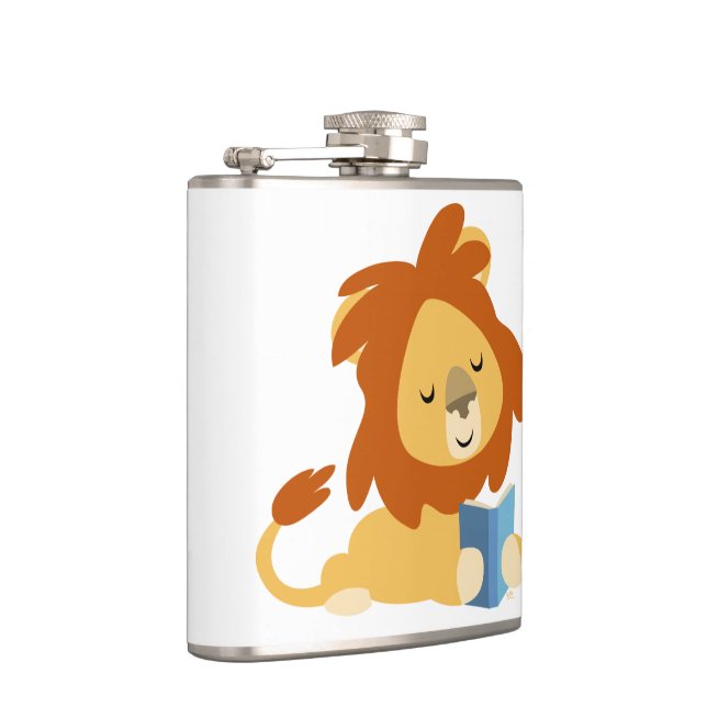 Niedliche Lesefach für den Cartoon Löseflasche Flachmann (Rechts)