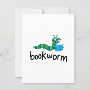 Niedliche Lesemaschine mit Buch lesen Postkarte