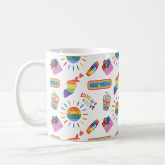Niedliche LGBTQ+-Kaffee-Tee-Tasse Kaffeetasse