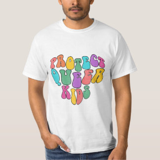 Niedliche LGBTQ-Unterstützung für quee Kinder T-Shirt