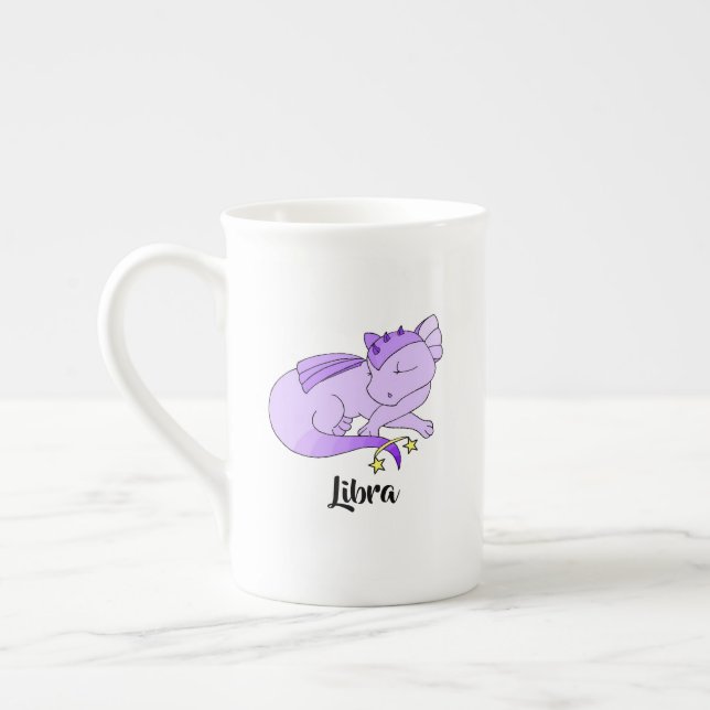 Niedliche Libra Dragon Design zodiac Tasse (Links)