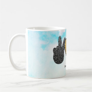Niedliche Liebe Bienen Kaffeetasse