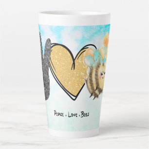 Niedliche Liebe Bienen Milchtasse