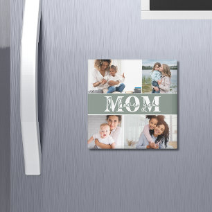 Niedliche LIEBE, DASS DU MAMA Foto Muttertag Magnet