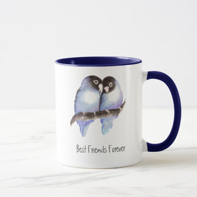 Niedliche Liebe, die besten Freunde für immer, BES Tasse (Rechts)