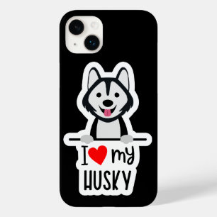 Niedliche Liebe Husky Case-Mate iPhone Fall Case-Mate iPhone 14 Plus Hülle