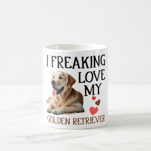 Niedliche Liebe mein Goldener Retriever Hund Kaffeetasse