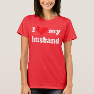 Niedliche Liebe meines Mannes T-Shirt