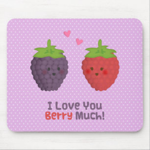 Niedliche Liebe Sie Berry viel romantische Puppe Mousepad