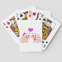 Niedliche Liebe Spielkarten