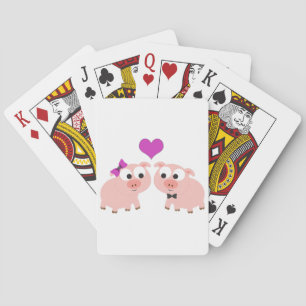 Niedliche Liebe Spielkarten