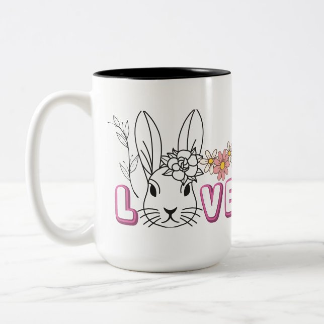 niedliche Liebe Tasse (Links)