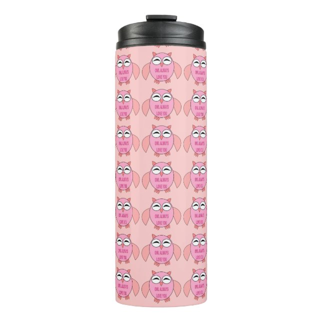 Niedliche Liebe Thermosbecher (Vorderseite)