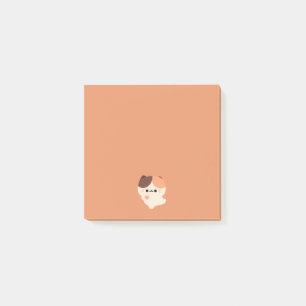 Niedliche Liebe Tortie Cat Post-it Klebezettel
