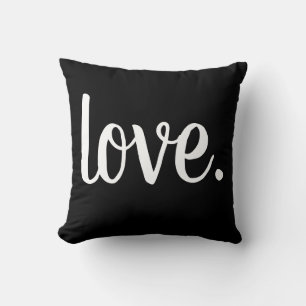 niedliche LIEBE. Typografie Kissen