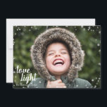 Niedliche Liebe-u. Feiertagskarte<br><div class="desc">Stilvolle und niedliche Chanukka-Feiertags-Foto-Karte ist für Ihre ganze Freunde und Familie diese Ferienzeit perfekt.  Fertigen Sie den Text mit Ihrem Familiennamen und dem Jahr besonders an und lagern Sie das Bild für ein Foto Ihrer Kinder,  des Haustieres oder der ganzen Familie aus.</div>