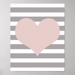 Niedliche Liebe Unterschreiben Poster