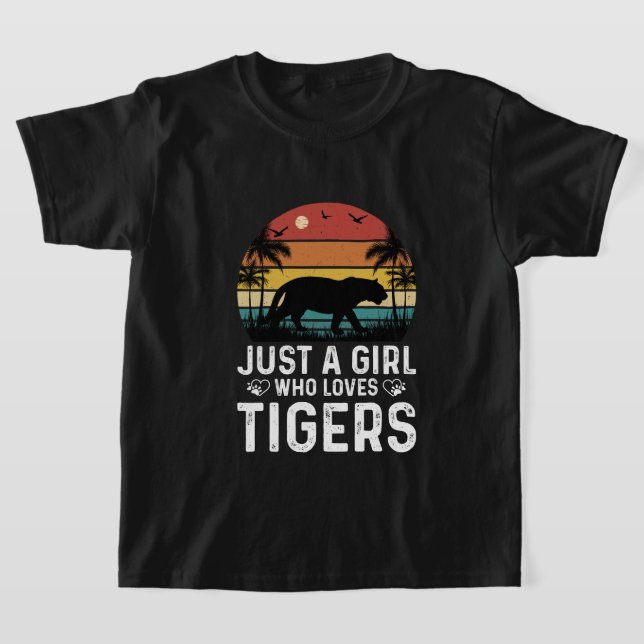 Niedliche Lieben Tiger T-Shirt (Ablage )
